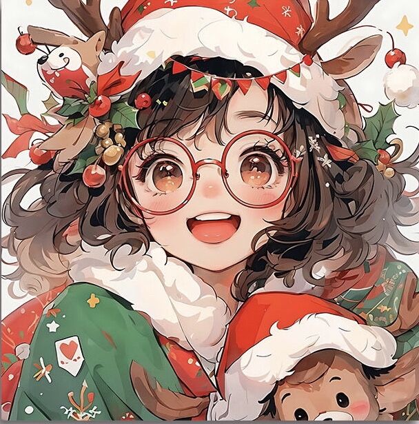 Home Textiles Discount - 9ct 60x60cm Christmas Girl Embroidery DIY