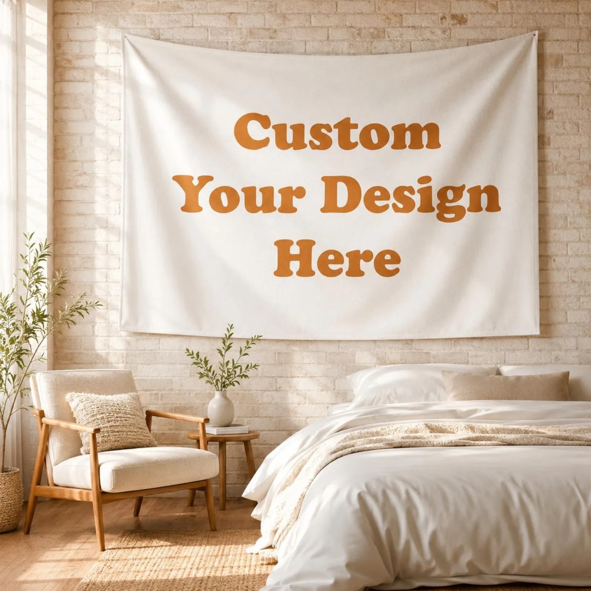 Home Textile - A personalized custom tapestry—unique home decor