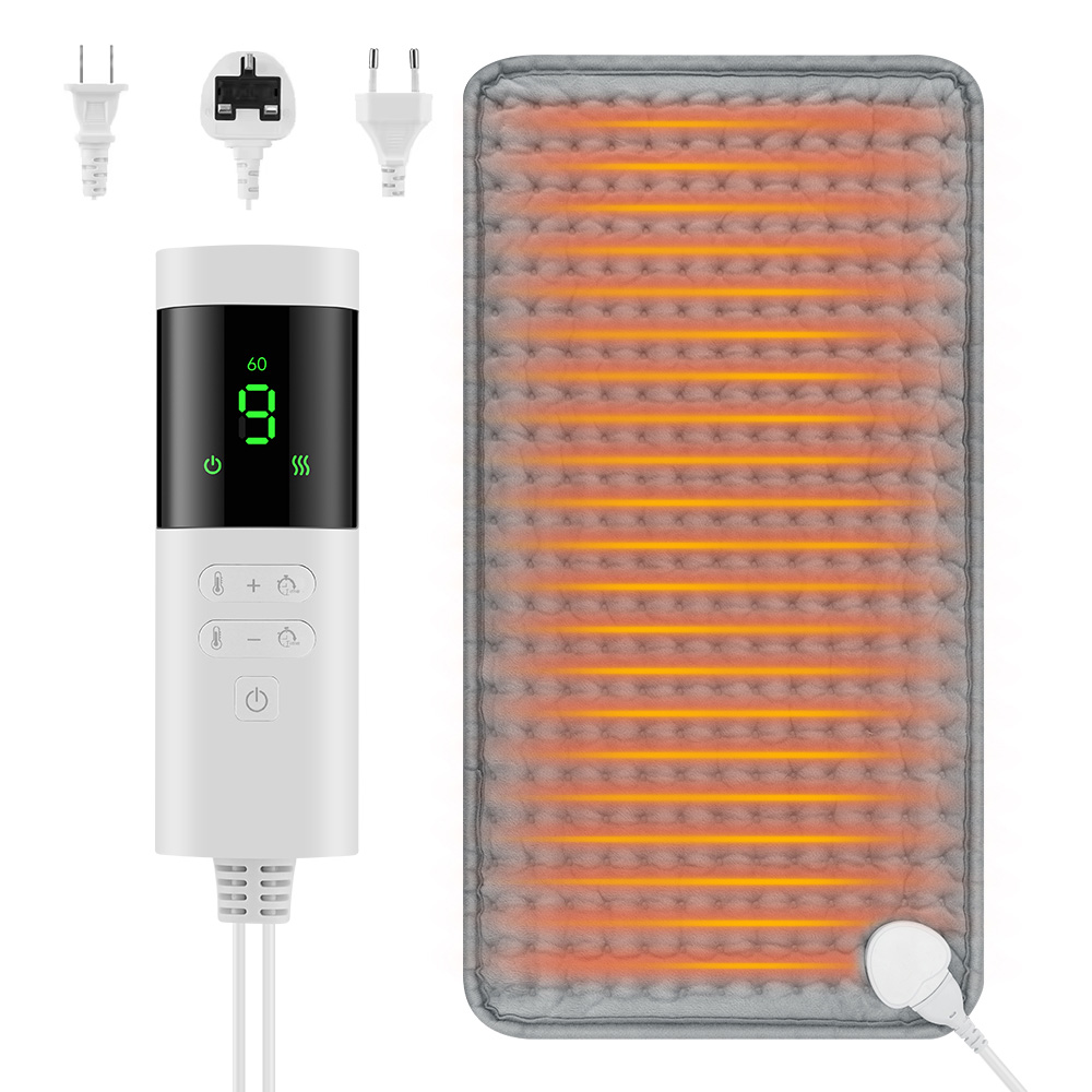 Electric Blanket Heated - 30x60cm Portable Electric Heating Pad Heater