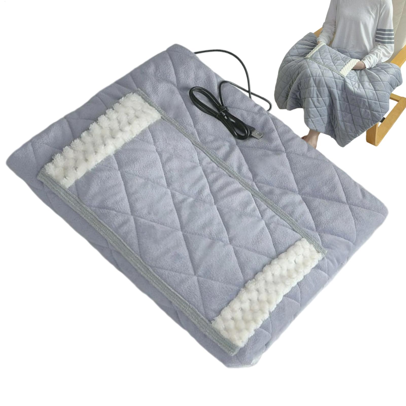 Electric Blanket Heated - USB Electric Heating Blanket 27x39in, Portable