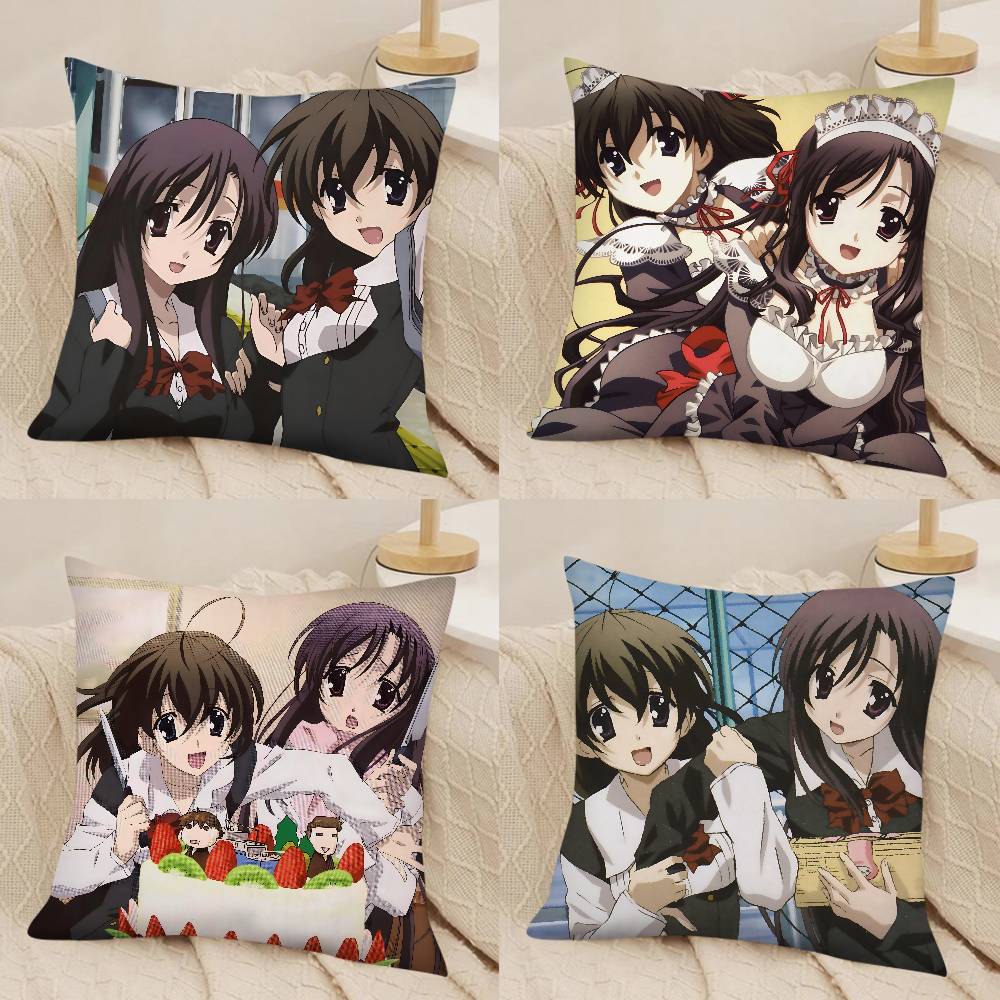 Home Fashion Textiles - Anime S-School Days Katsura Kotonoha Pillow