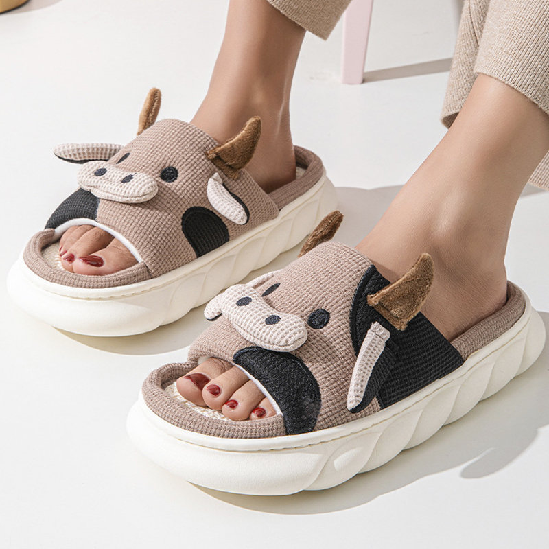 Home Textile - House Slipper Men Women Summer Cute