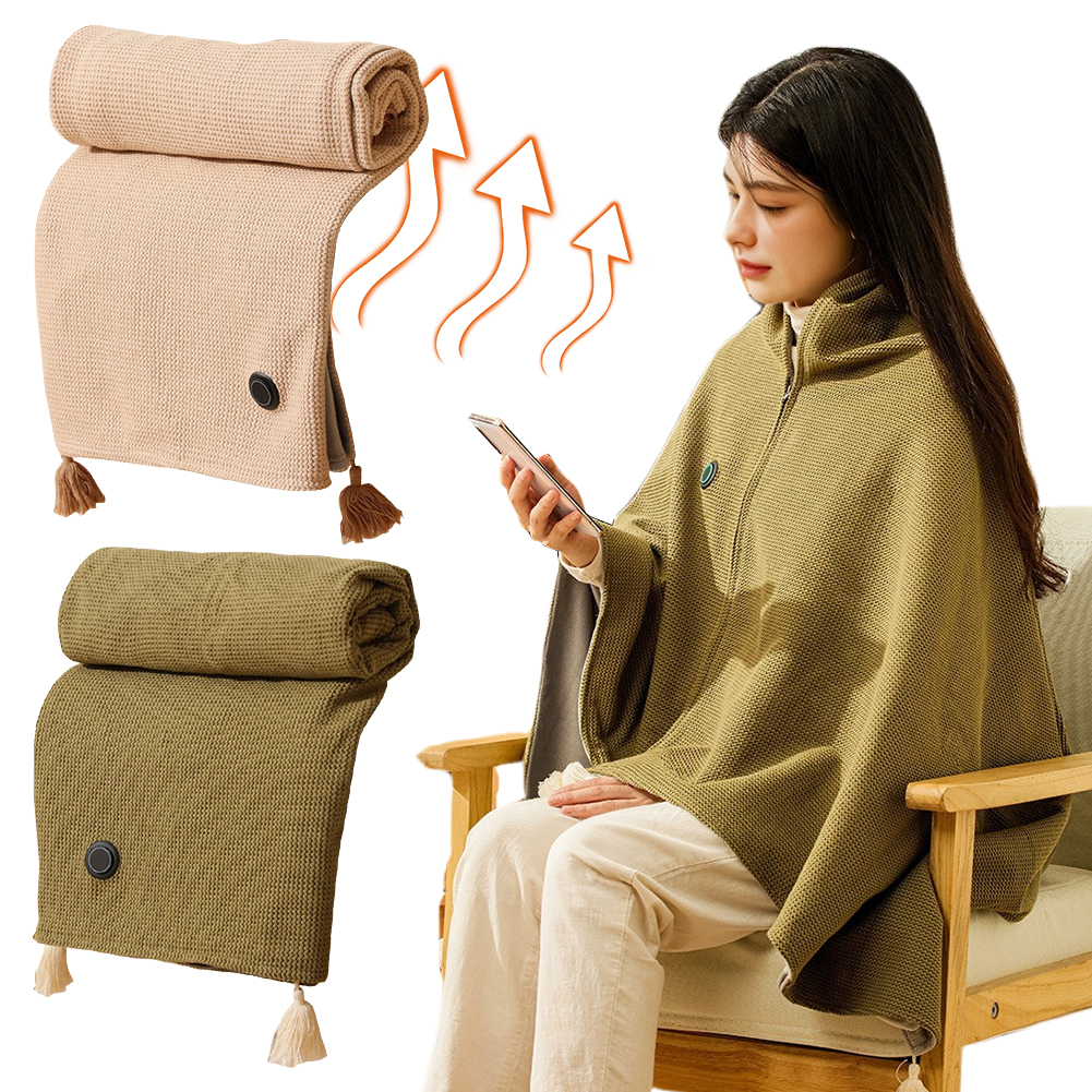 Electric Blanket Heated - Wearable USB Electric Heated Blanket Heating