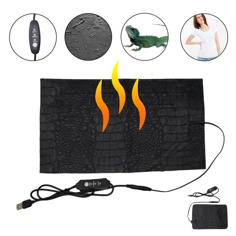 USB Pet Heating Pad Terrarium  - đánh giá và giá Electric Blanket Heated