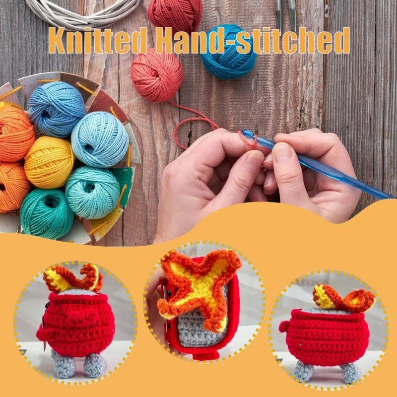 Handmade Crochet Dumpster Fire - đánh giá và giá Home Textiles Today