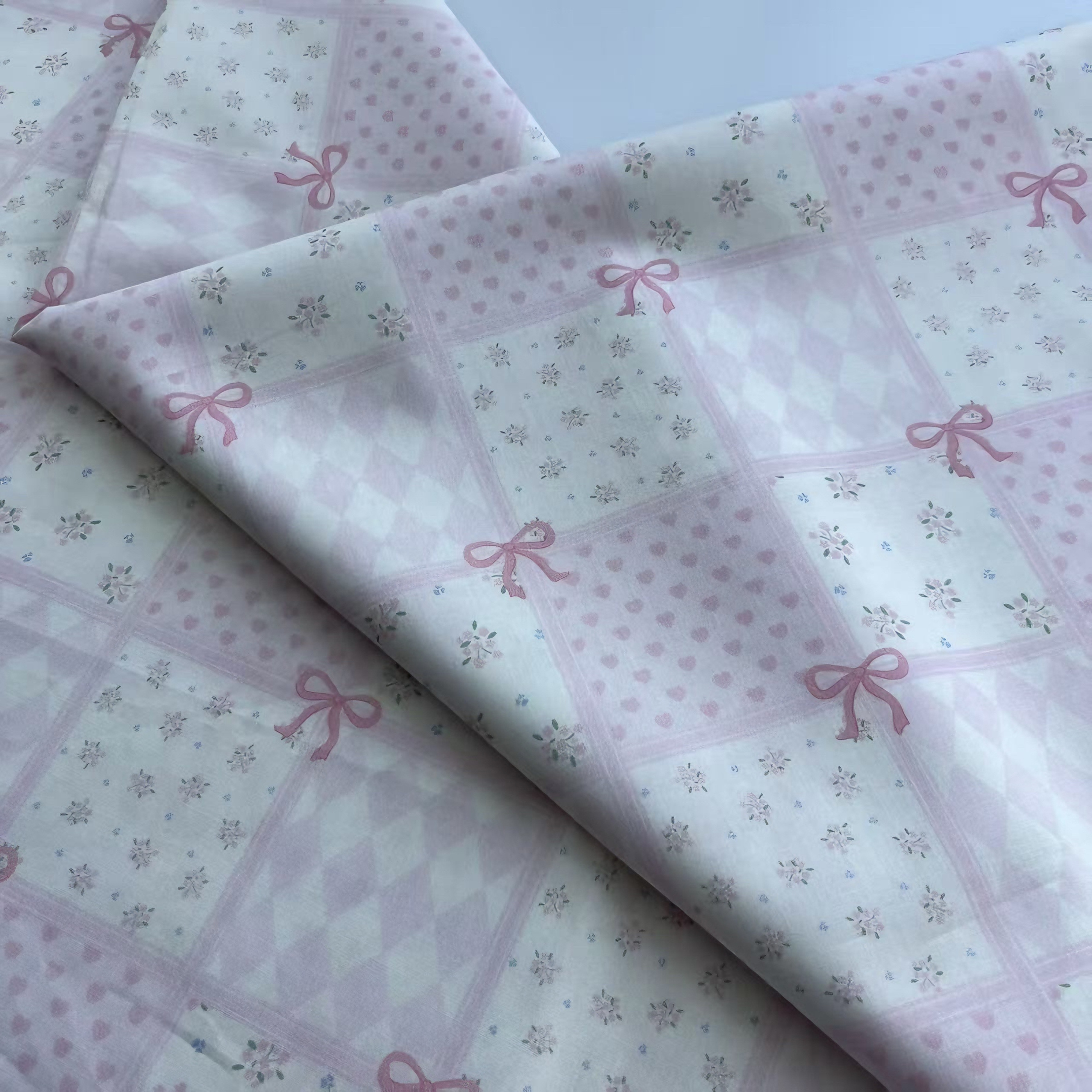 Pastel Pink Inspired 100% Cott - đánh giá và giá Home Fashion Textiles