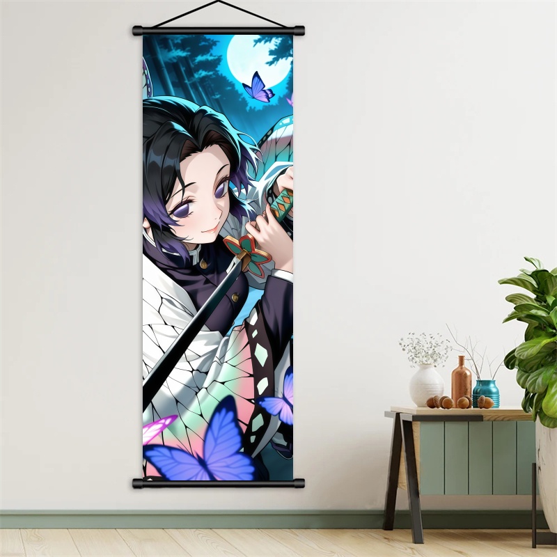 Shinobu Kocho Demon Slayer Art - đánh giá và giá Home Textile