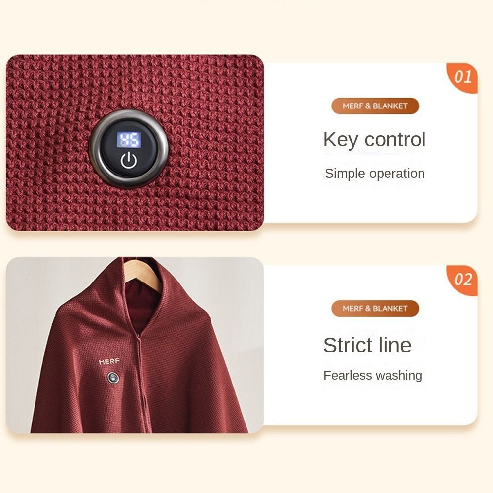 Fashion Wearable USB Electric  - đánh giá và giá Electric Blanket Heated