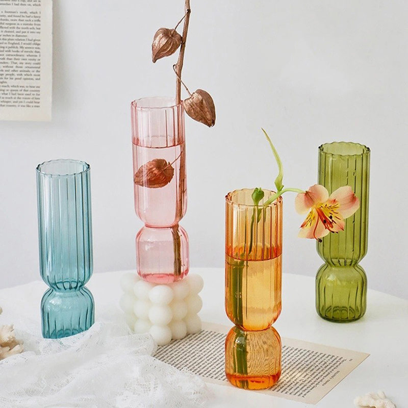 Nordic Glass Vase Small Glass  - đánh giá và giá Xt Home Textiles