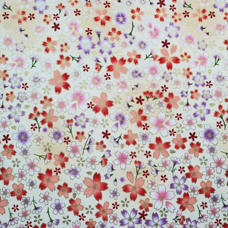 Cotton Gold Foil Printed Fabri - đánh giá và giá Home Fashion Textiles