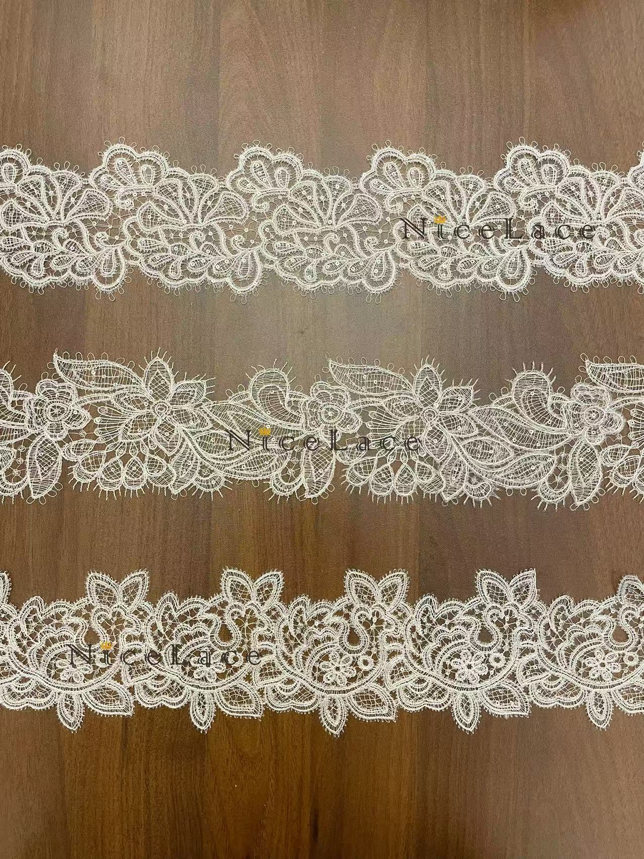 5yards/lot Sequins Guipure tri - đánh giá và giá Home Fashion Textiles