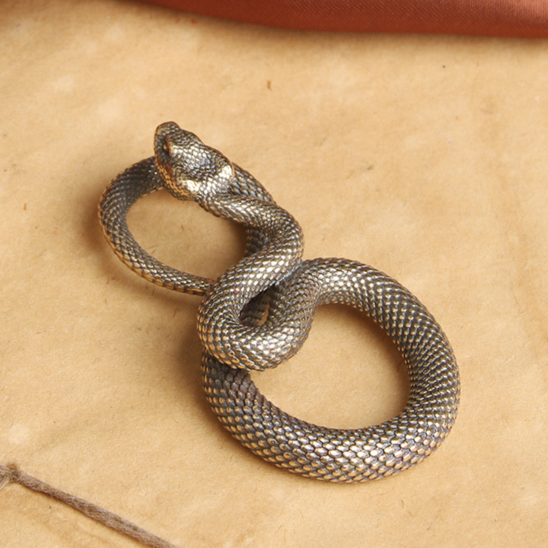 1pc Copper Snake Boa Ornament  - đánh giá và giá Xt Home Textiles