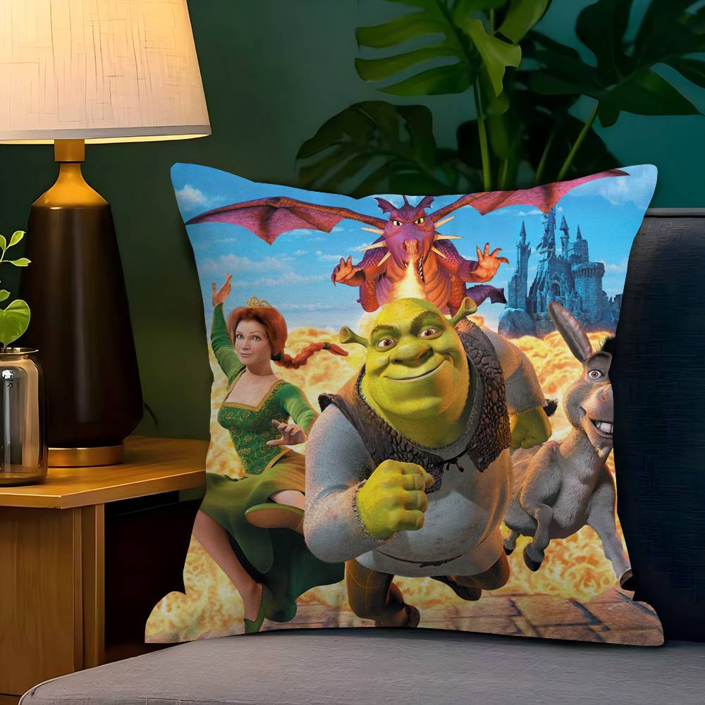 Cartoon Shrek Pillow Anime Pil - đánh giá và giá Home Fashion Textiles