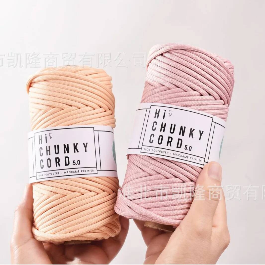 Soft Polyester Chunky Cord 5mm - đánh giá và giá Home Textiles Consultant