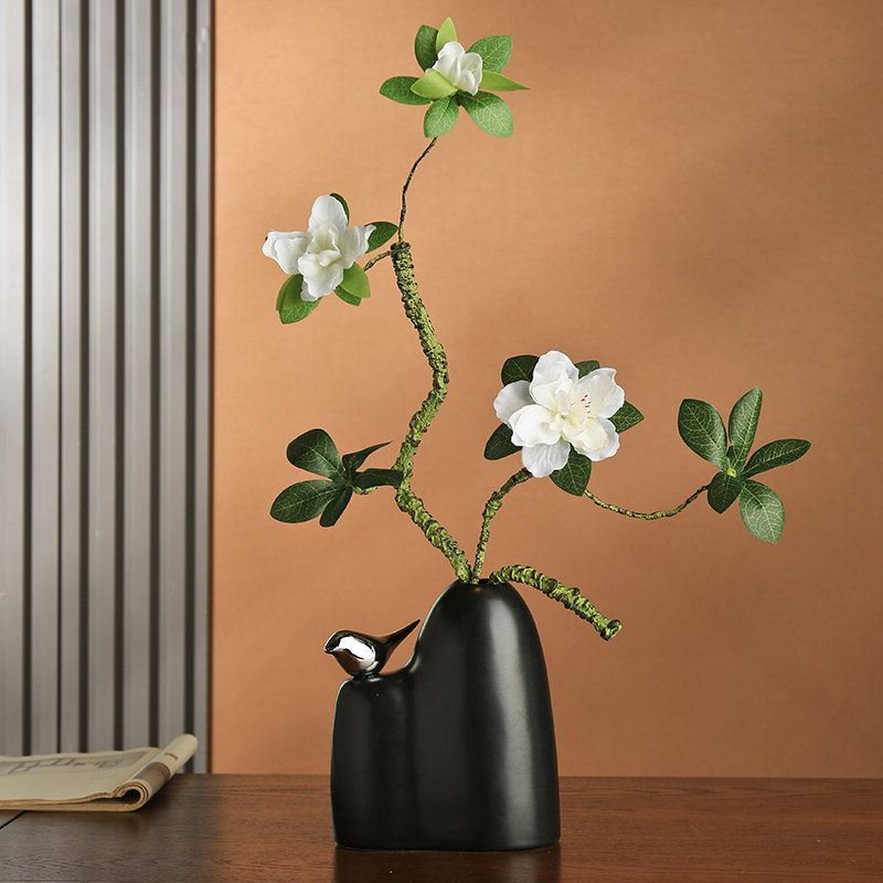 Modern Ceramic Vase with Bird  - đánh giá và giá Xt Home Textiles