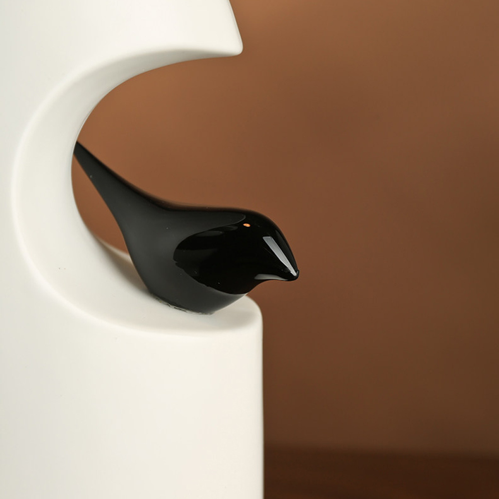 Modern Ceramic Vase with Bird  - đánh giá và giá Xt Home Textiles