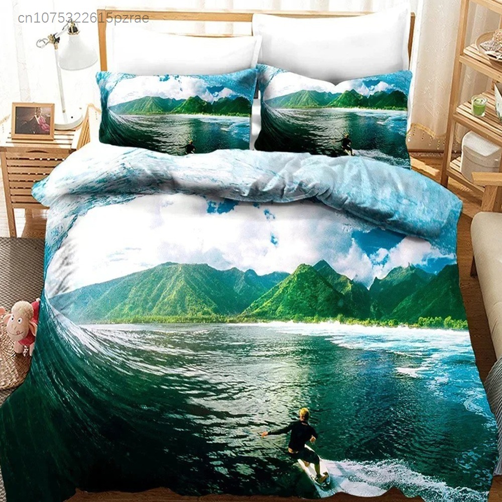 Beach Surfing Bedding Set Scen - đánh giá và giá Home Fashion Textiles