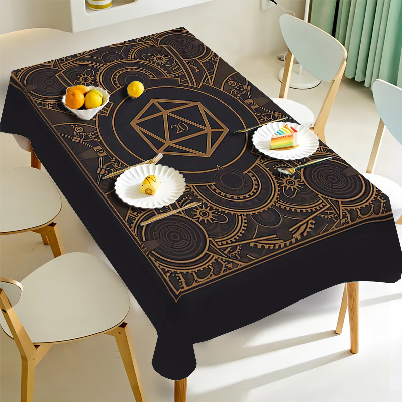 Steampunk Black Golden Gear Pa - đánh giá và giá Home Textile