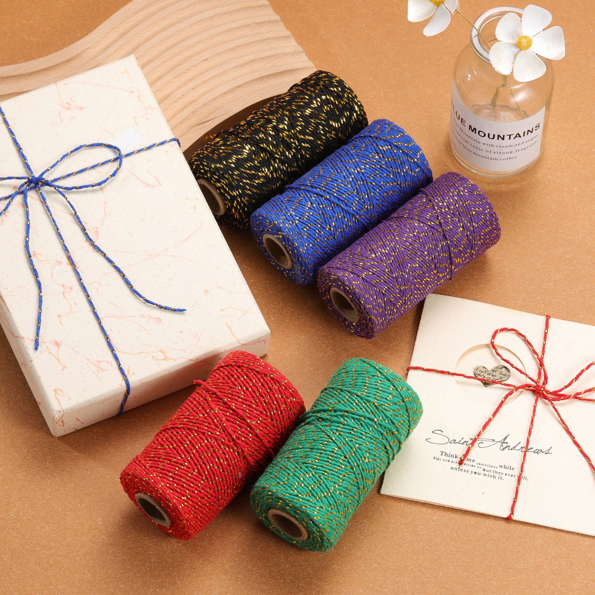 100yards 2mm Double Colour Cot - đánh giá và giá Home Textiles Today