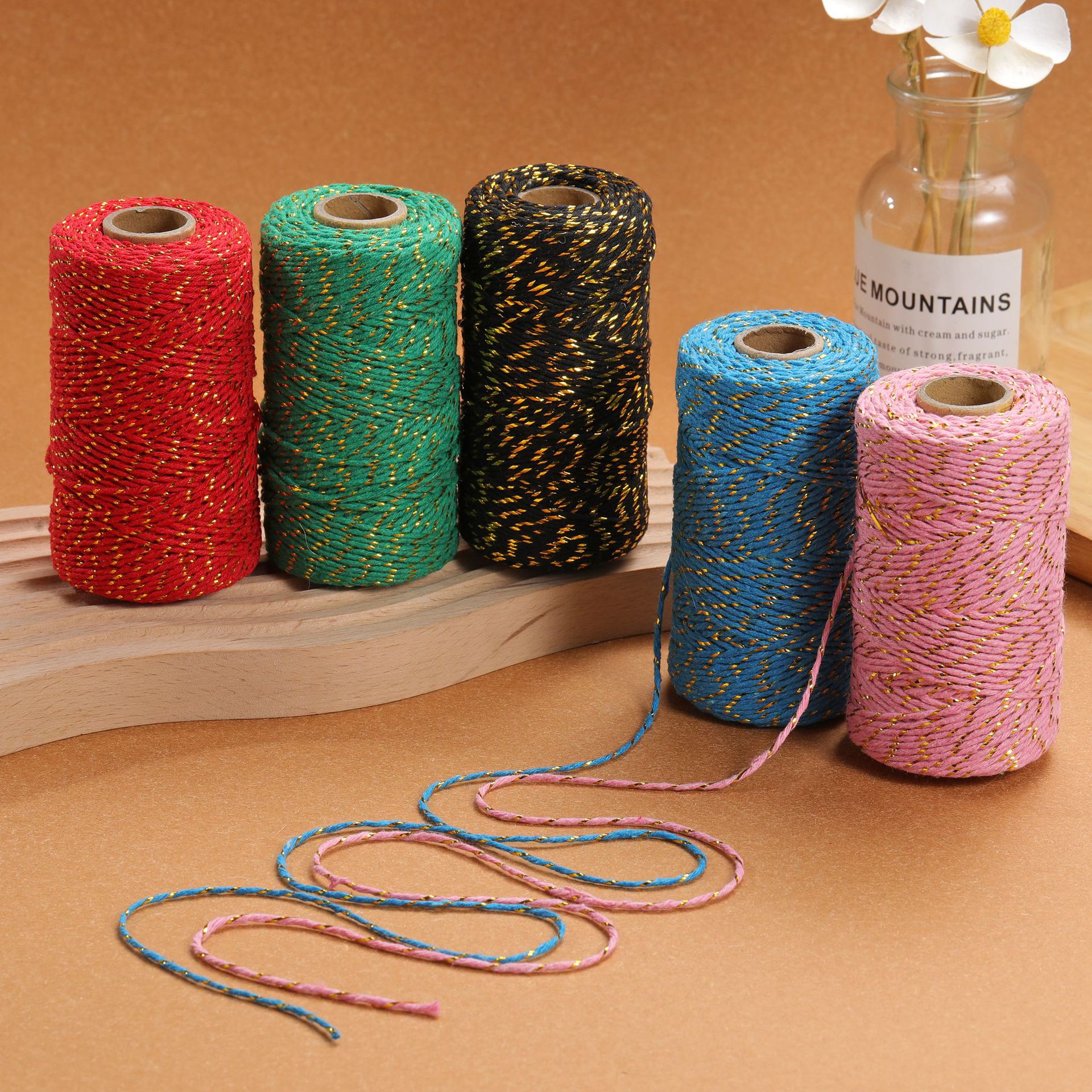 100yards 2mm Double Colour Cot - đánh giá và giá Home Textiles Today