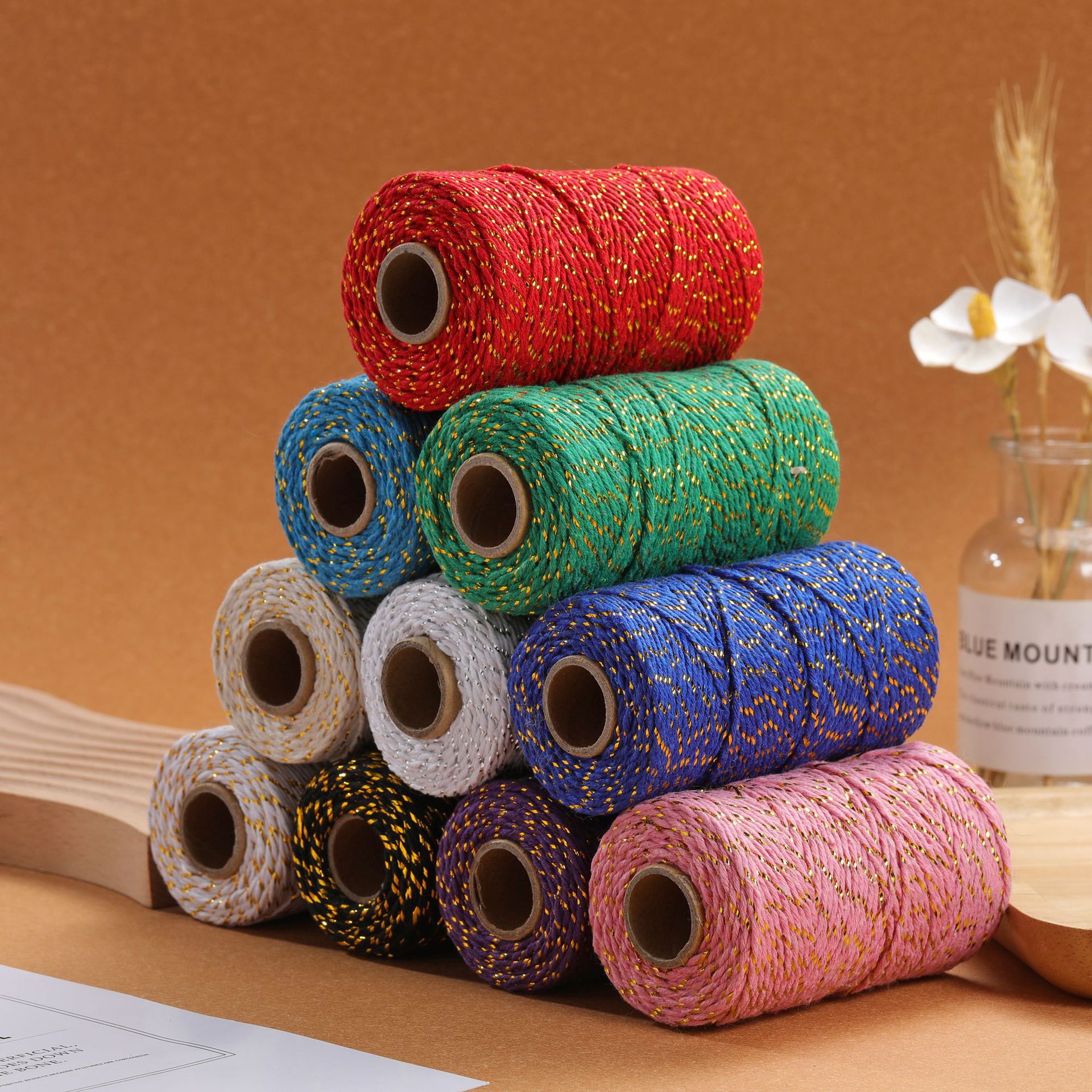 100yards 2mm Double Colour Cot - đánh giá và giá Home Textiles Today