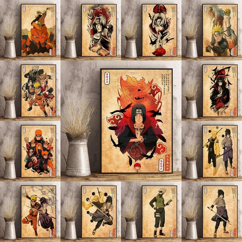 Japanese Anime Naruto Poster R - đánh giá và giá Xt Home Textiles