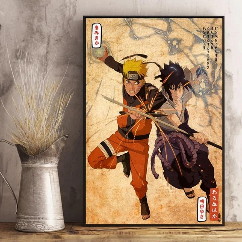 Japanese Anime Naruto Poster R - đánh giá và giá Xt Home Textiles