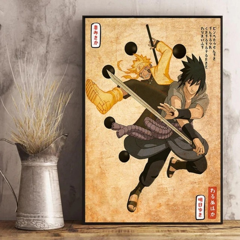 Japanese Anime Naruto Poster R - đánh giá và giá Xt Home Textiles
