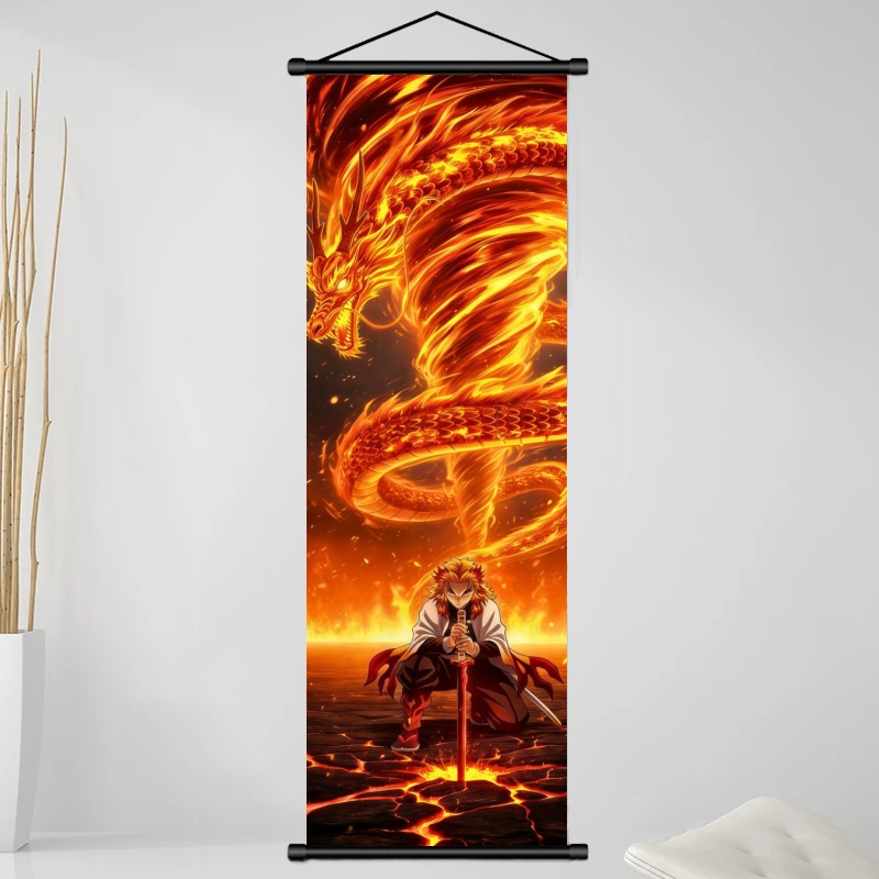 Demon Slayer Kyojuro Rengoku H - đánh giá và giá Home Textile
