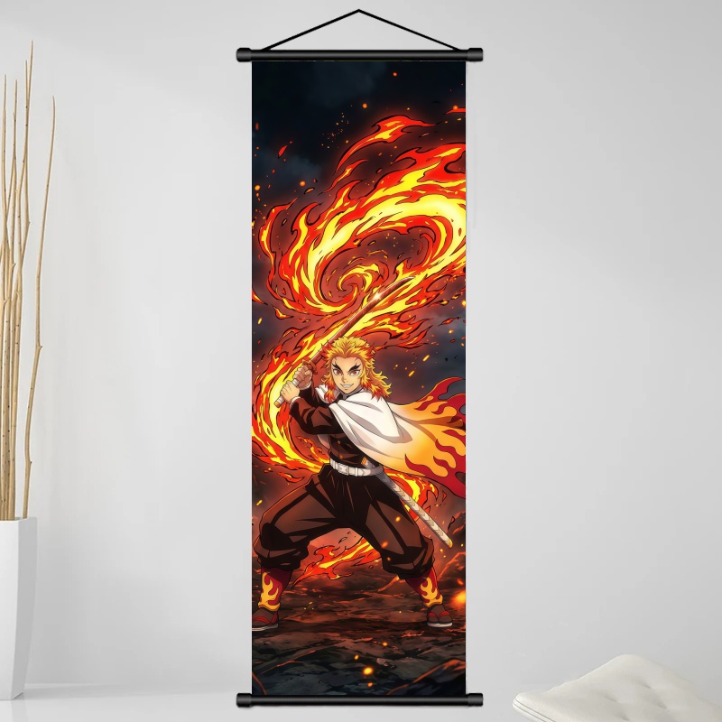Demon Slayer Kyojuro Rengoku H - đánh giá và giá Home Textile