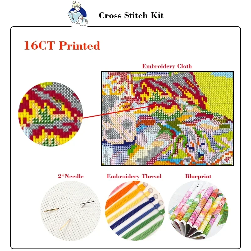 Joy Sunday Cross Stitch Kit Ol - đánh giá và giá Home Textiles Discount