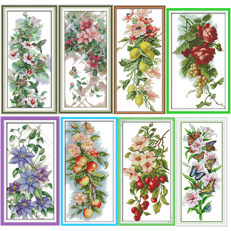 Stamped Cross Stitch Kits DIY  - đánh giá và giá Home Textiles Discount