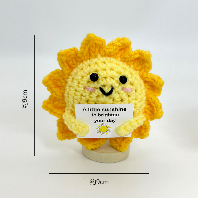 Funny Positive Crochet Sunshin - đánh giá và giá Home Textiles Today