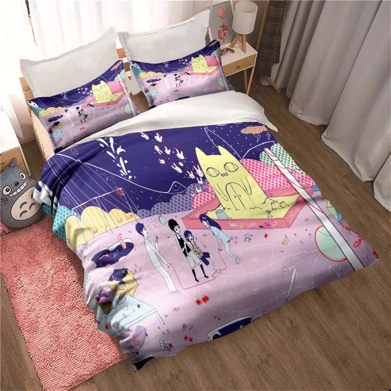 Fashion 3D Printed Anime Omori - đánh giá và giá Home Fashion Textiles
