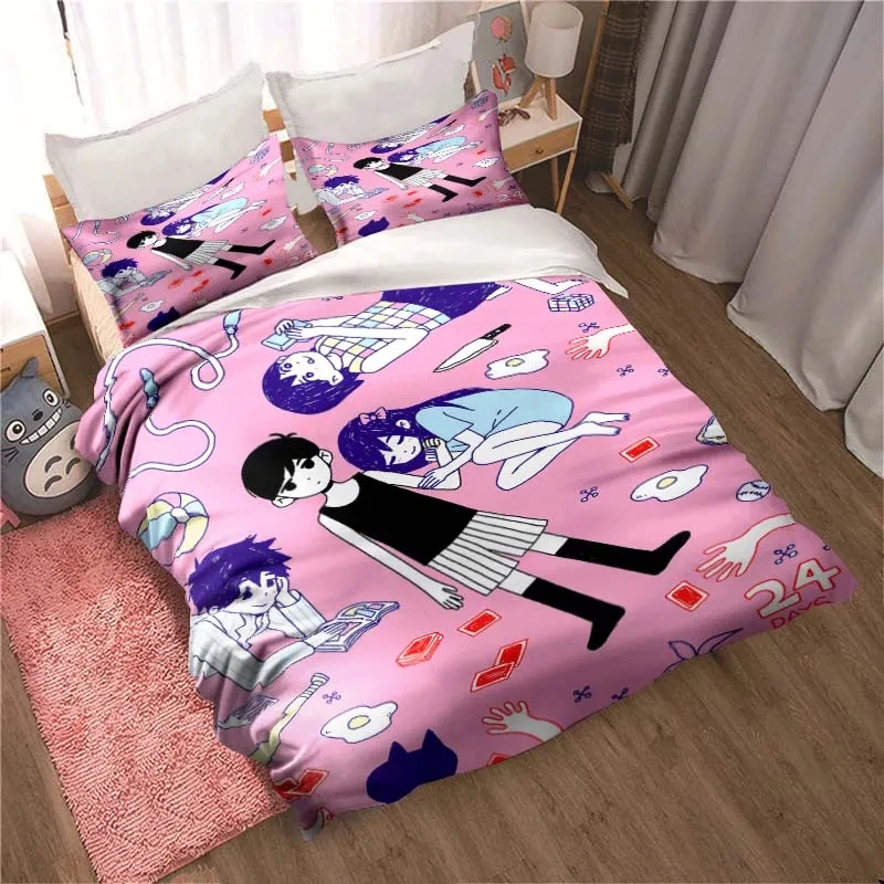 Fashion 3D Printed Anime Omori - đánh giá và giá Home Fashion Textiles