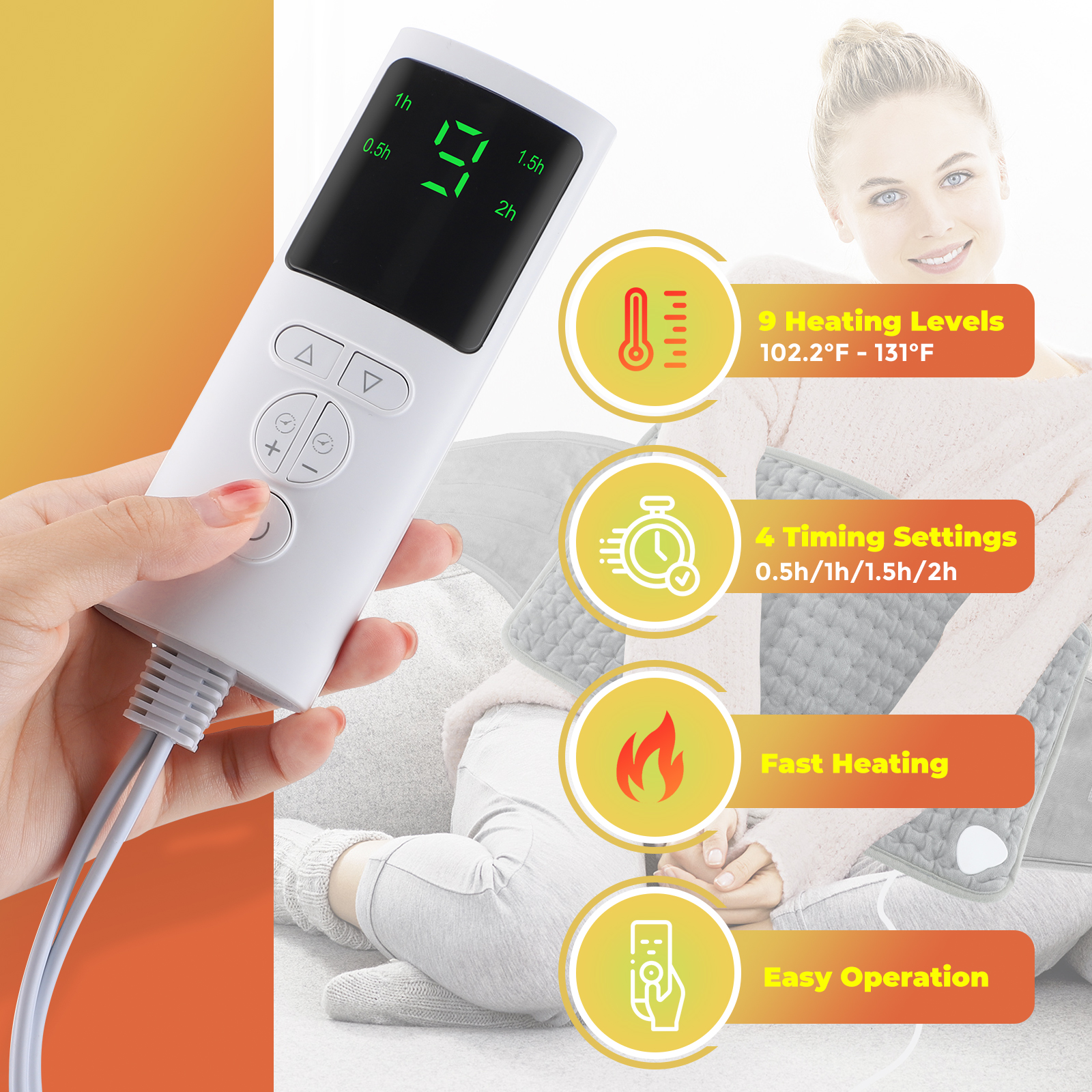 Multifunction Electric Heating - đánh giá và giá Electric Blanket Heated