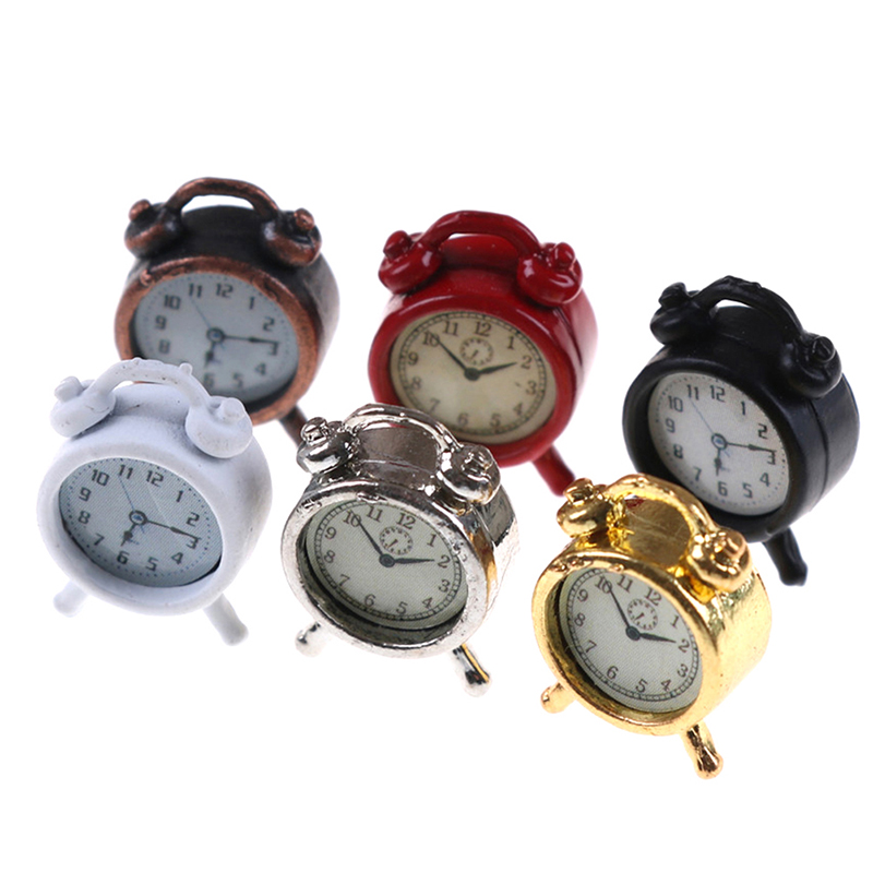 1pc 1:12 Metal Doll Alarm Cloc - đánh giá và giá Xt Home Textiles