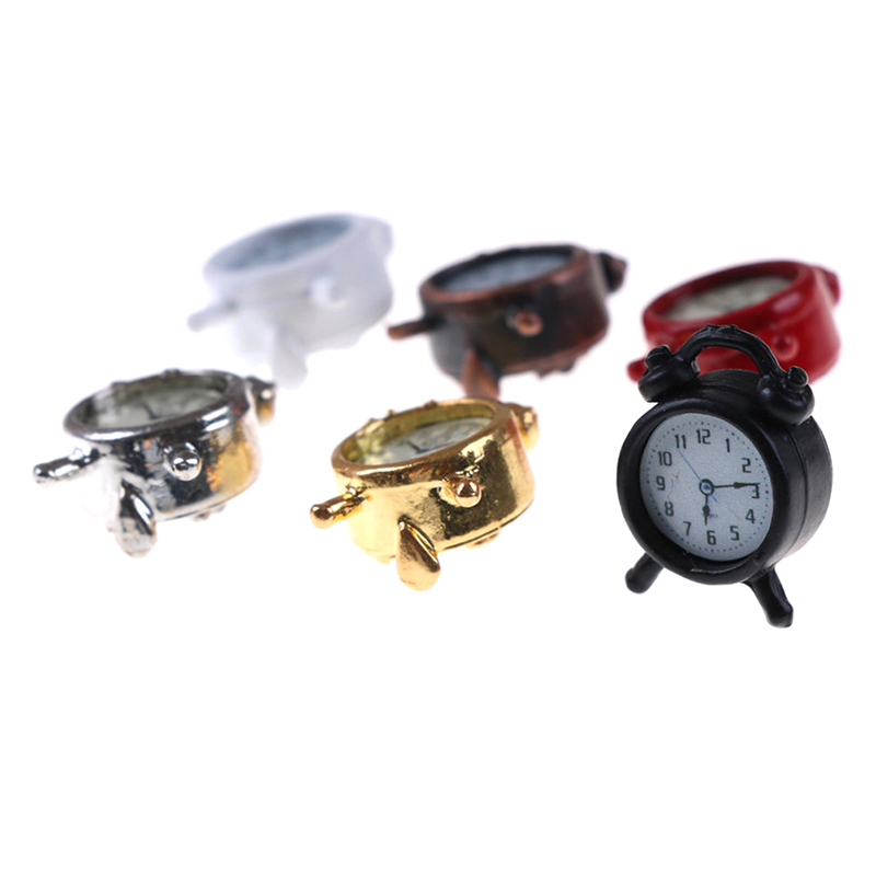 1pc 1:12 Metal Doll Alarm Cloc - đánh giá và giá Xt Home Textiles